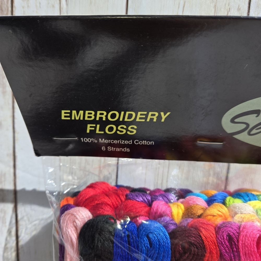 Iris Super Shine Cotton Embroidery Floss 150 Skeins NEW Sealed 8.75 yd Mercerize - Picture 8 of 8